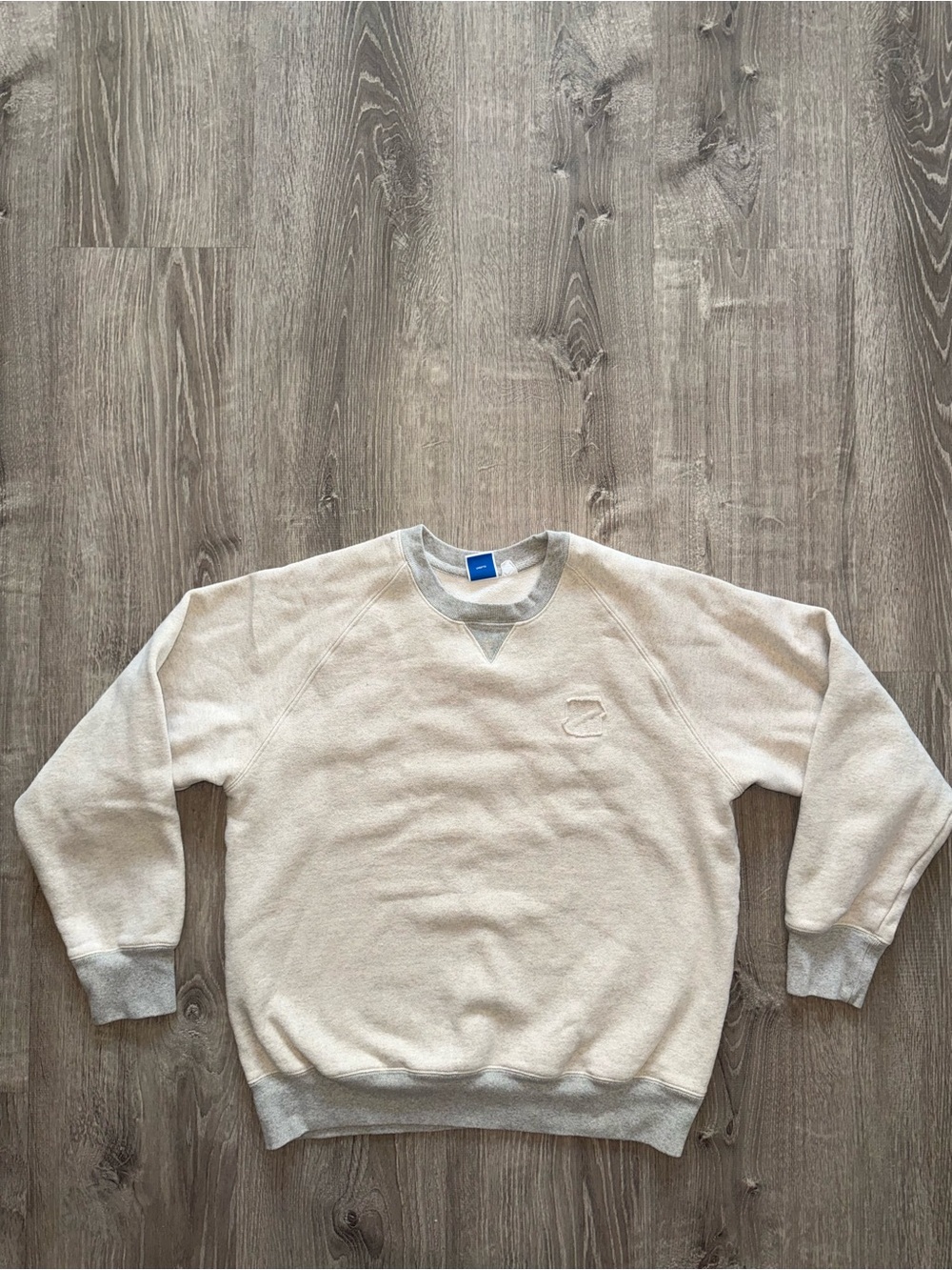 Men's Cream Crewneck Sweatshirt